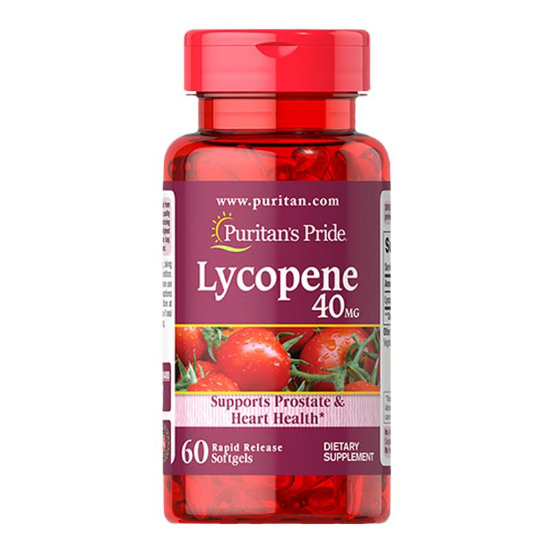 美国原装普丽普莱高浓度番茄红素软胶囊40MG60粒lycopene男性备孕