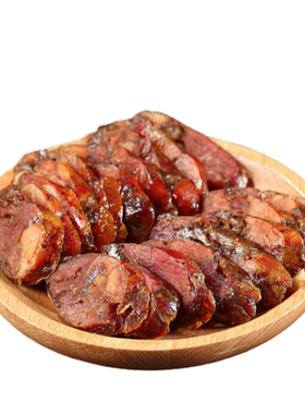 第一春风干即食香肠纯猪肉原料山东手工灌肠熟食香肠二八肥瘦500g