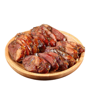 第一春风干即食香肠纯猪肉原料山东手工灌肠熟食香肠二八肥瘦500g
