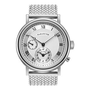 法拉苏蒂闹铃石英表进口机芯轻奢小众男女士款简约复古国产手腕表