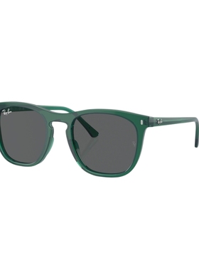 RayBan雷朋太阳镜板材方形黑色眼镜男女同款眼镜潮酷墨镜0RB2210F