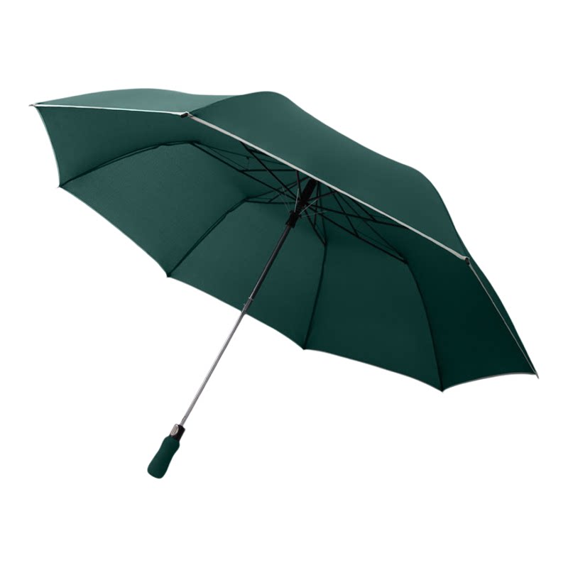 超大号27寸包边折叠雨伞可印刷logo外贸广告伞二折自动高尔夫雨伞