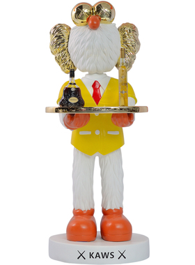 芝麻街暴力熊kaws公仔装饰大摆件