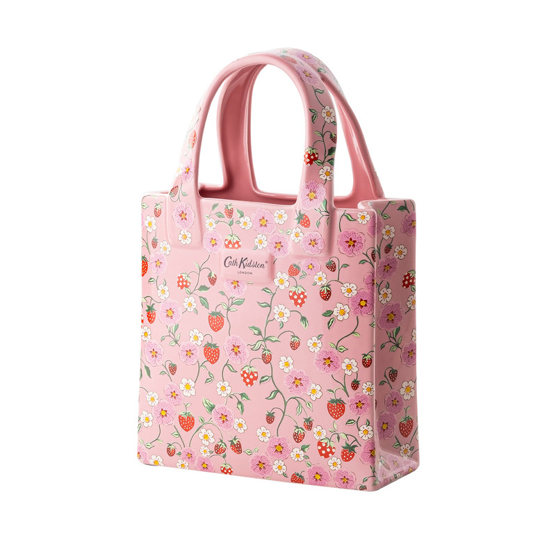 CathKidston草莓印花陶瓷花瓶子