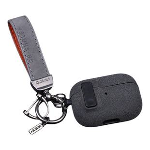 自动弹盖锁扣耳机壳保护套苹果通用耳机磨砂软壳钥匙扣方便携带