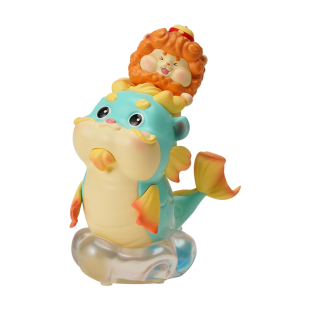 故宫 龙宝福狮创意摆件 收藏 潮玩 手办 生日礼物 故宫官方旗舰店