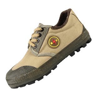 绝缘鞋10kv冬季加绒保暖防滑加厚耐磨劳保电力专用电网低帮电工鞋