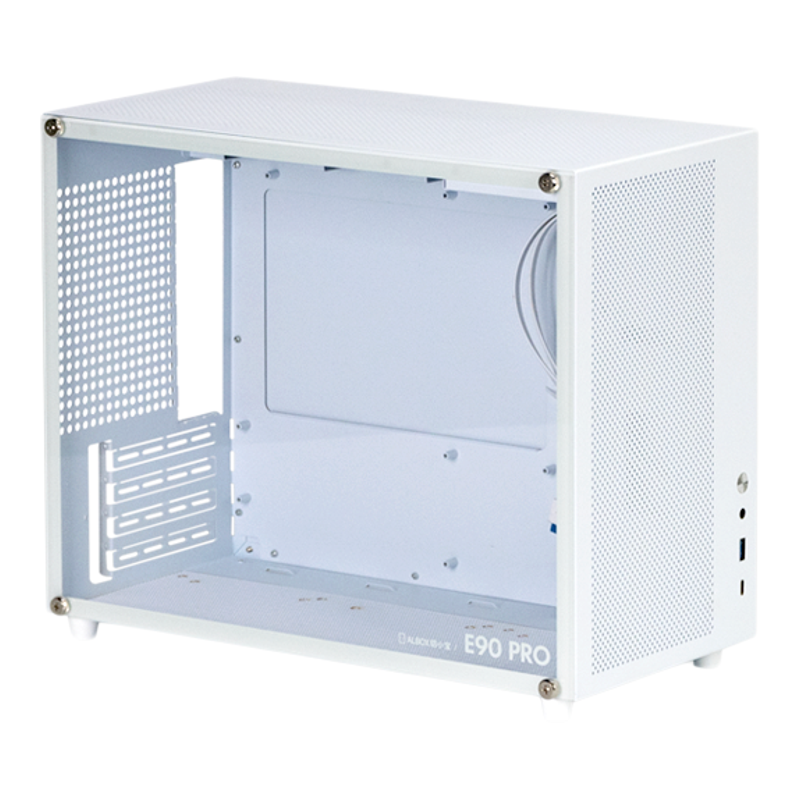 ALBOX铝小宝E90PRO便携式紧凑型matx手提迷你水风冷背线itx小机箱