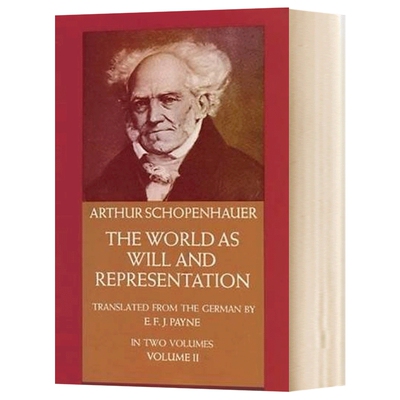 作为意志与表象的世界 卷2 英文原版 The World as Will and Representation Vol 2 叔本华 英文版进口英语哲学书籍