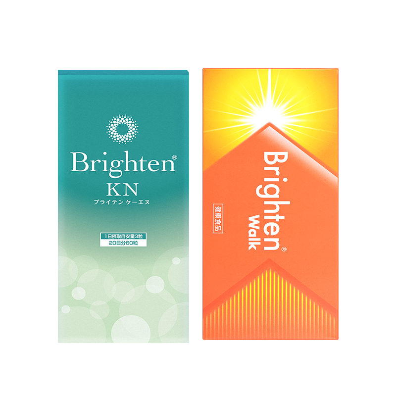 日本brighten蛋白聚糖kn饱满弹韧补水缩小毛孔复位苹果肌提拉紧致