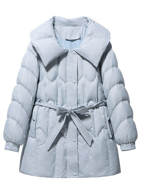 加肥加大码羽绒服女200斤中长款