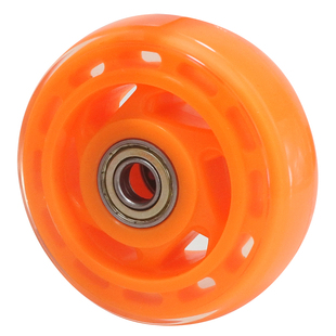 轮子轮片TPR橡胶静音轮3寸4寸5寸转向中型耐磨软胶脚轮配件万向轮