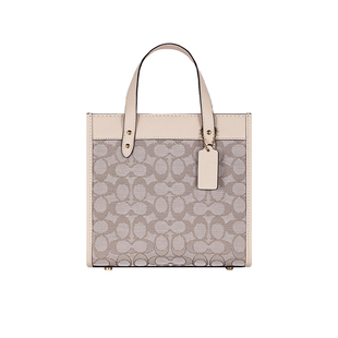 COACH/蔻驰女士托特包FIELD Tote时尚百搭单肩手提妈咪包手提包