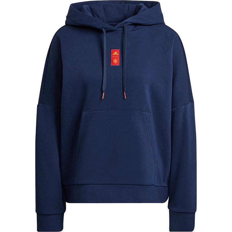 Adidas/阿迪达斯官方正品SPAIN 西班牙队足球女子连帽卫衣HE8917
