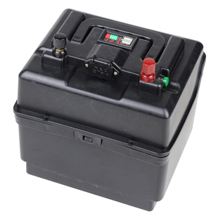 12v电池盒外壳户外移动电源外接多功能充电夜市铅酸12v20ah电瓶盒