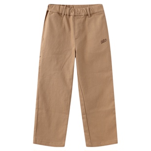 nbakids童装秋冬男童休闲裤长裤儿童舒适直筒裤K233PT040P