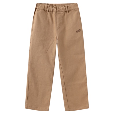 nbakids童装秋冬男童休闲裤长裤儿童舒适直筒裤K233PT040P