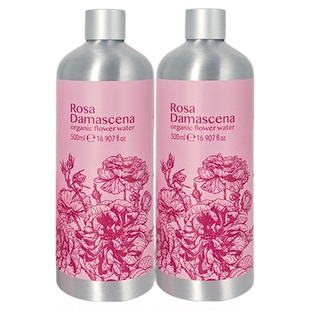阿尔巴A家大马士革玫瑰精油纯露补水美肤原装进口500ml*2瓶
