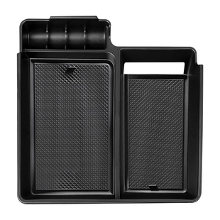 适配保时捷卡宴扶手箱储物盒Cayenne中央隔层置物收纳箱车内用品