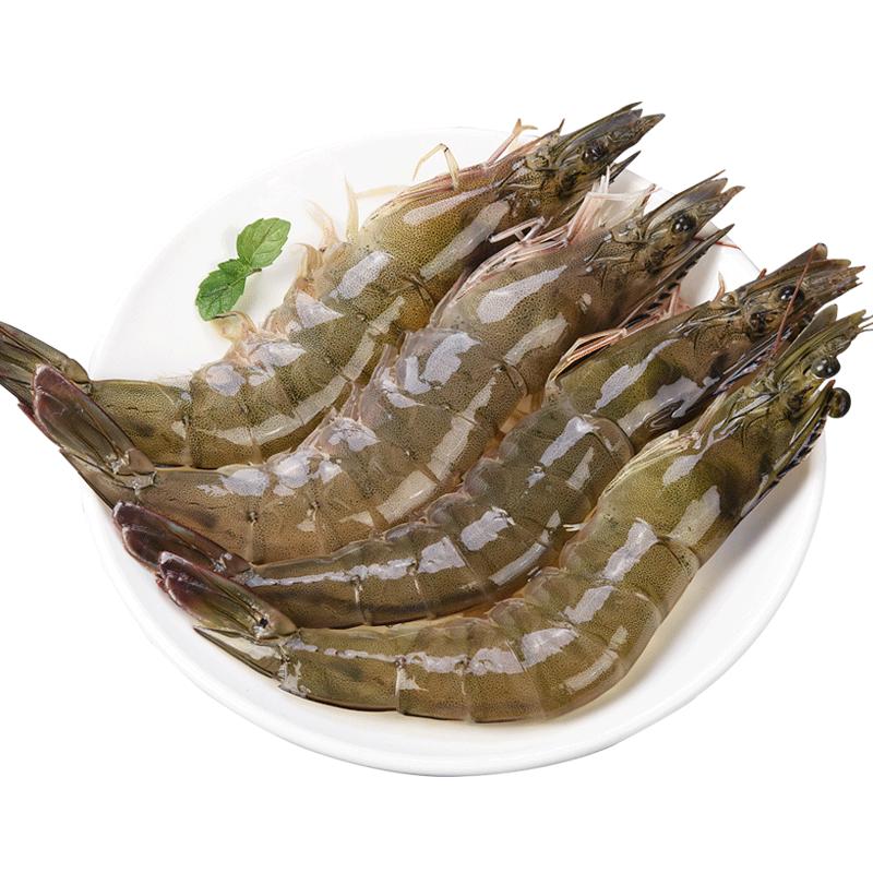大虾鲜活冷冻超大海鲜水产基围虾鲜虾海虾青虾冻对虾特大生鲜虾类