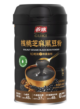 谷旗营养早餐核桃黑豆黑芝麻糊