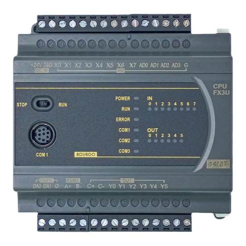 为胜国产PLC可编程控制器FX3U 1N 2N 14 20 24 32 40 60 64 MR MT