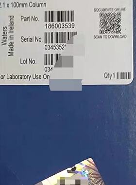 议价沃特世186003539色谱柱ACQUITY UPLC HSS T3 1.8μm 2.1 x100