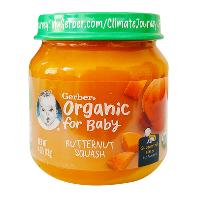 美国嘉宝Gerber有机水果蔬菜泥