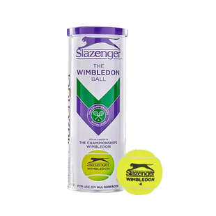Slazenger史莱辛格网球施莱辛格温网铁罐豹子3/4粒装专业比赛网球