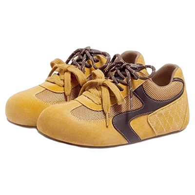 骆驼运动鞋女款2025秋季新款休闲百搭舒适薄底内增高阿甘板鞋女