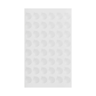 得力无痕强力双面胶点胶粘气球不伤墙透明圆点纳米双面胶对联无痕贴春联用双面贴海报壁纸手工结婚装饰圆点贴