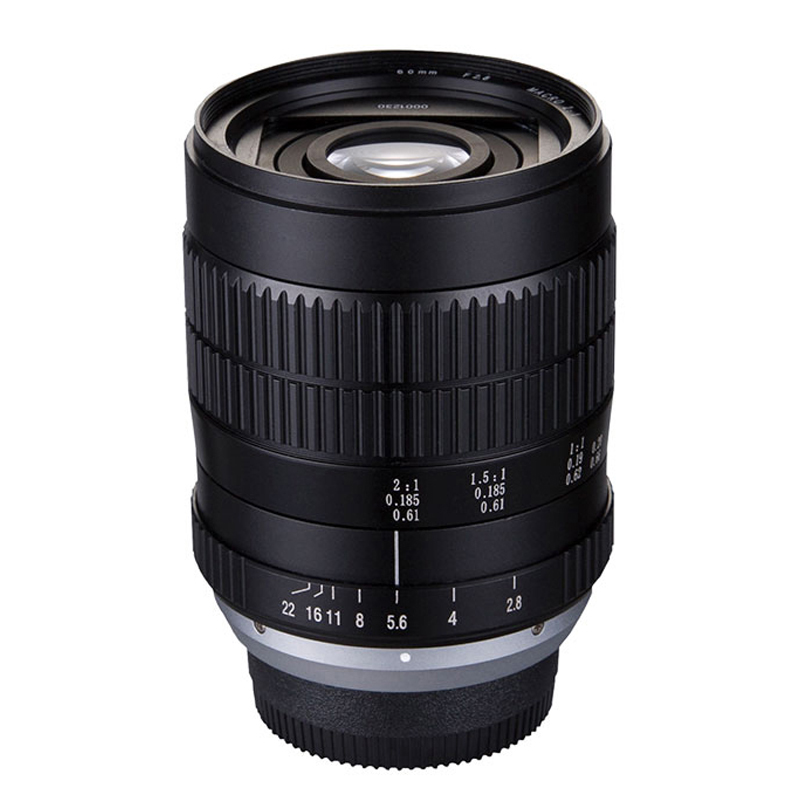 老蛙60mmF2.8微距镜头两倍放大