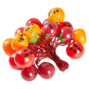 2026新年装饰太阳能红灯笼挂饰小灯串春节布置阳台氛围户外庭院灯