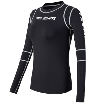 宋站春秋款速干收腰字母健身服