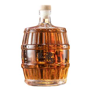 高端酒瓶空瓶玻璃果酒专用玻璃瓶红酒葡萄储酒瓶存酒专用密封酒坛