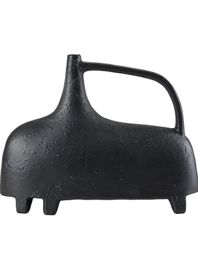 新中式创意提梁黑花瓶摆件