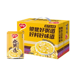 银鹭好粥道八宝粥莲子玉米粥整箱送礼佳选早餐速食早饭