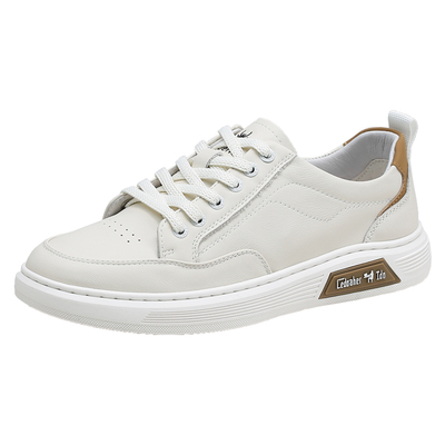 蜘蛛王小码板鞋休闲头层牛皮