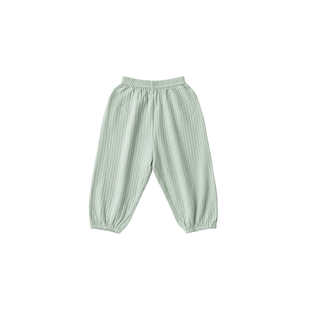考拉鼻鼻[简夏纯色防蚊裤·舒适百搭]男女童春夏多色透气纯棉裤子
