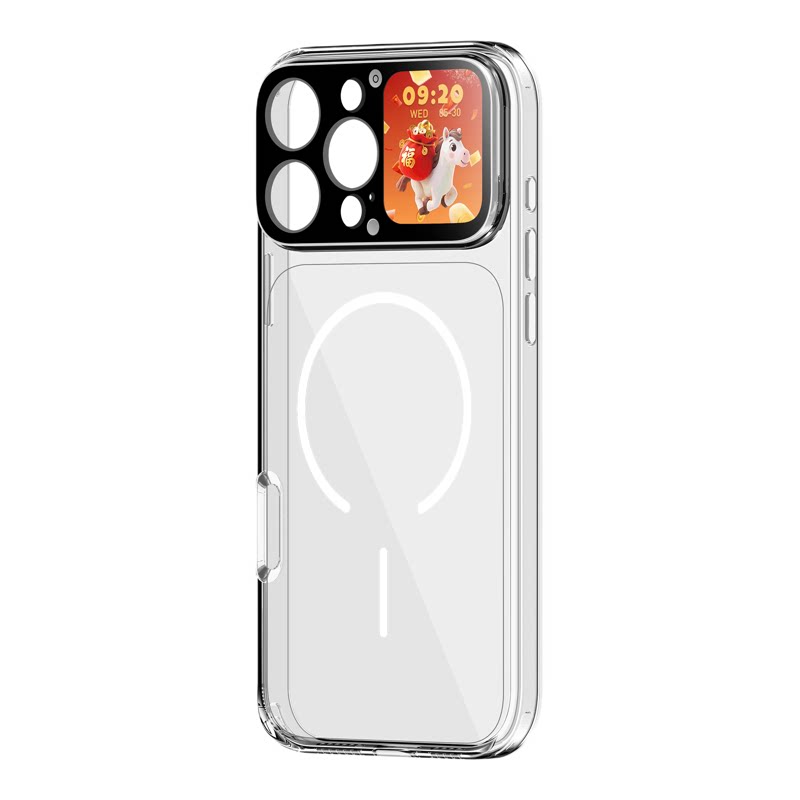 iPhone16ProMax带屏智能手机壳