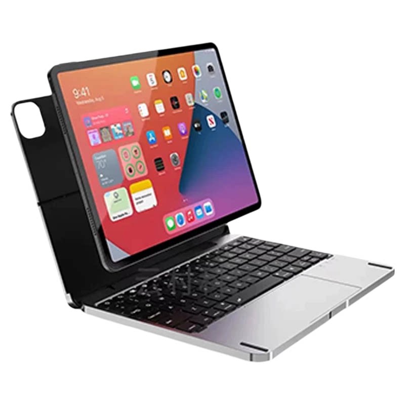naidun奈盾ipad妙控键盘铝合金键盘适用ipadair4/510.5寸保护套 Pro11寸 平板键盘 air613寸一体式