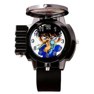 柯南同款麻醉手表男款青少年初中学生专用动漫二次元激光儿童电子