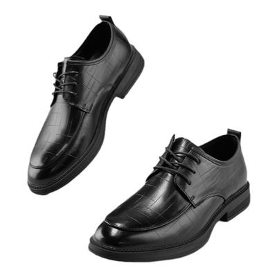 海澜之家光泽舒适透气正装皮鞋男