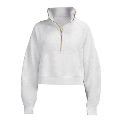 新色更新~Scba加绒半拉链卫衣