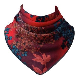 新款秋冬澳绒棉护颈围脖女双面百搭三角巾假领保暖时尚双排扣围巾