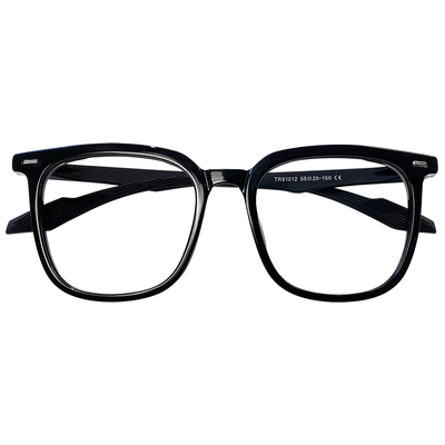 男女超大框加大加宽近视眼镜