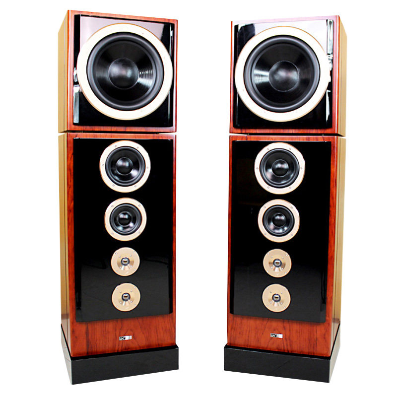 18年诚信店 哈士HAX198发烧hifi落地式音箱3分频12寸分体无源音响