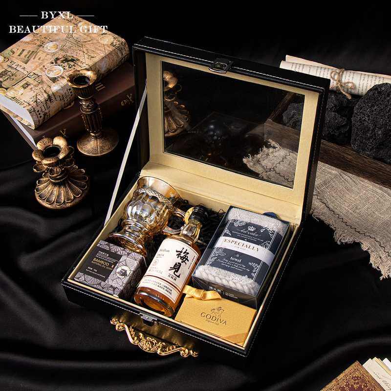 伴手礼男伴郎结婚婚礼成品套装宾客高档商务实用新郎礼盒回礼公司