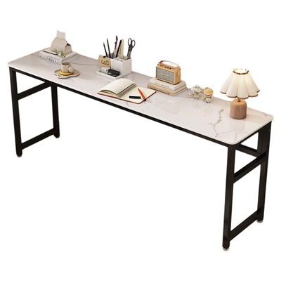 岩板梳妆台一体书桌卧室小户型