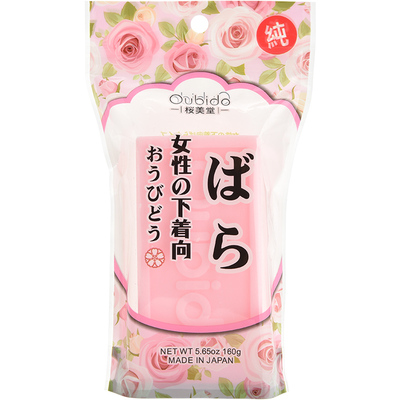 日本樱美堂鲜花玫瑰香味内衣皂